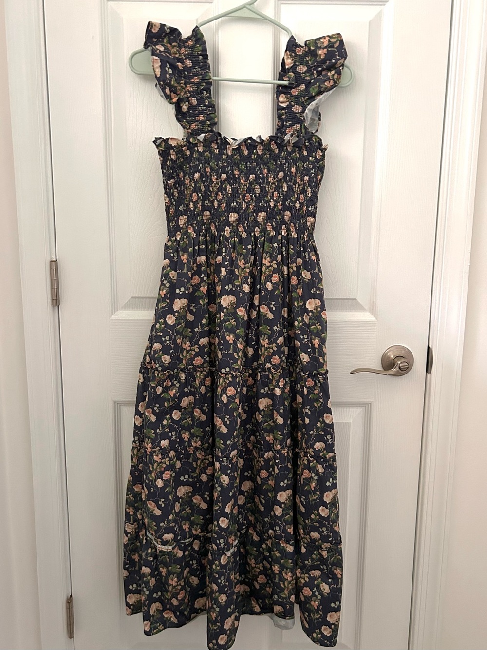 Hill House The Nap Dress in Navy Bluebonnet